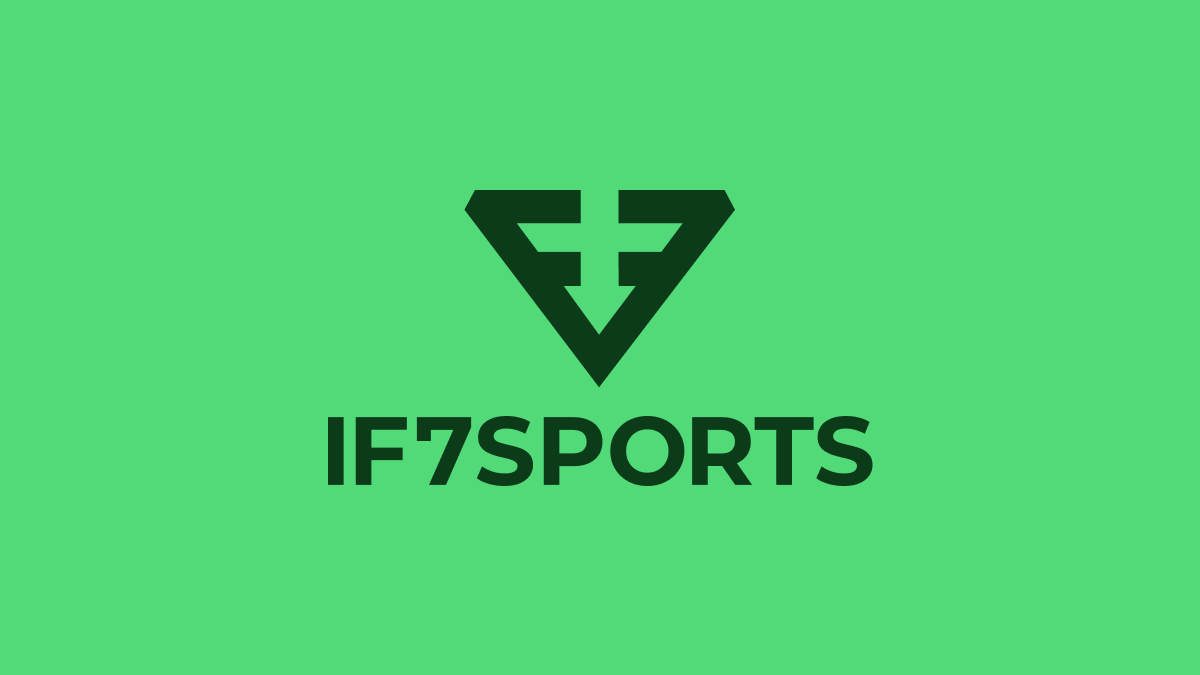 Logo IF7SPORTS en blanc sur vert.