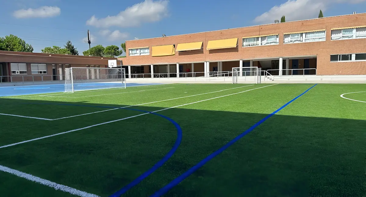 Photograph of the Everest Sports Club football field