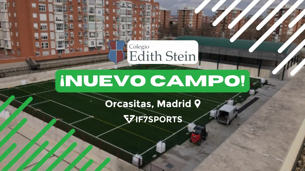 Photograph of the Edith Stein field, Orcasitas, Madrid