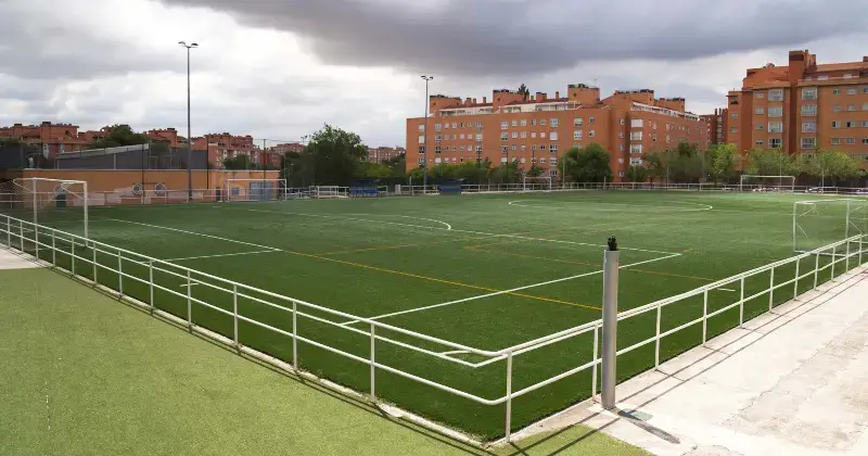 New IF7Sports soccer field at the Lilí Álvarez Municipal Sports Center