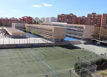 Campo de fútbol del Colegio Internacional J.H. Newman en Madrid