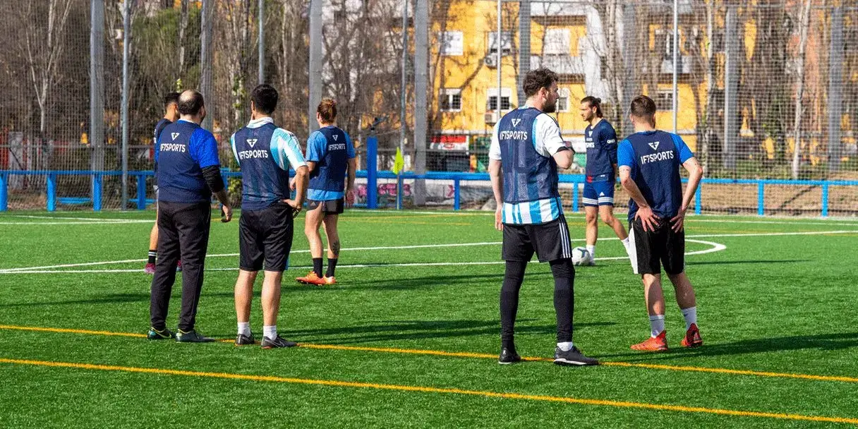 Football team from an IF7SPORTS match